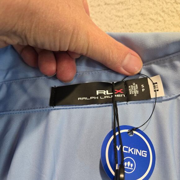 NWT Ralph Lauren RLX Junior Classic Golf Polo Shirt AJGA Size S - Picture 9 of 9